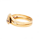 Victorian Ruby and Diamond Snake Ring-Charlotte Sayers Antique Jewellery