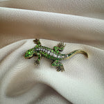 Victorian Salamander Brooch-Charlotte Sayers Antique Jewellery