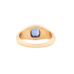 Victorian Sapphire Gypsy Ring-Charlotte Sayers Antique Jewellery