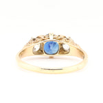 Victorian Sapphire and Diamond Ring-Charlotte Sayers Antique Jewellery