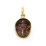 Victorian Scarab Pendant-Charlotte Sayers Antique Jewellery