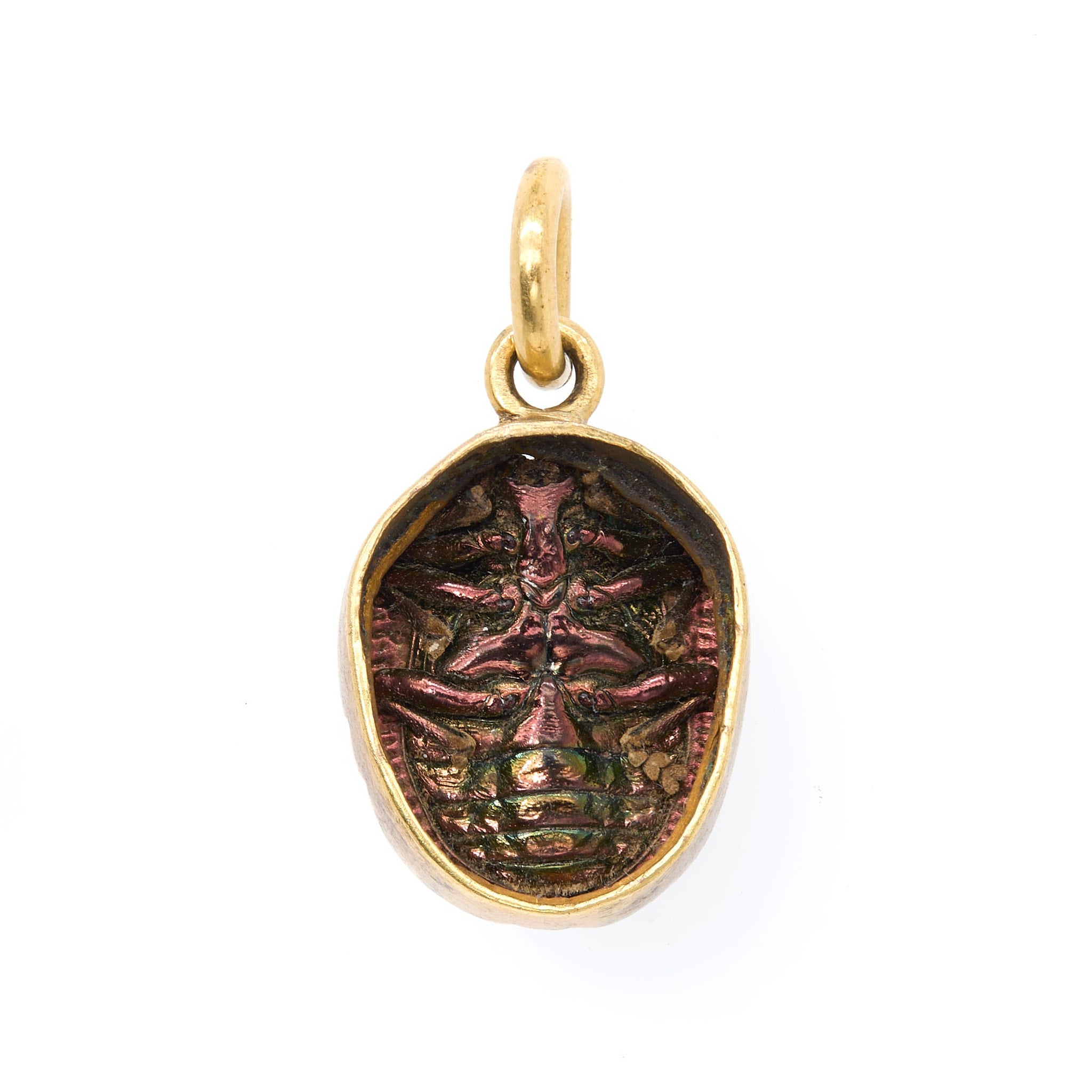 Victorian Scarab Pendant-Charlotte Sayers Antique Jewellery