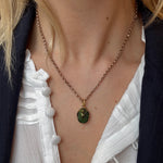 Victorian Scarab Pendant-Charlotte Sayers Antique Jewellery