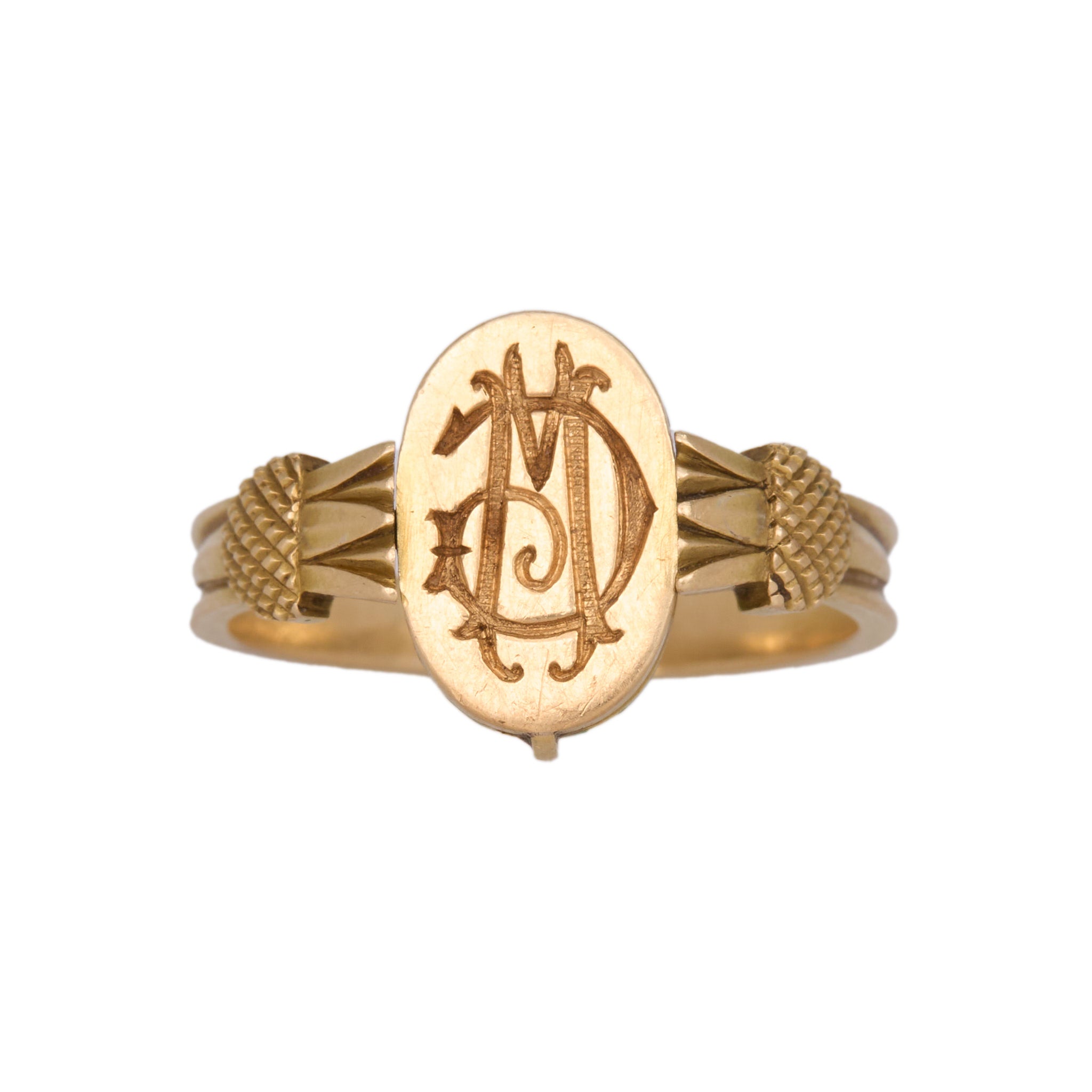 Victorian Scarab Ring-Charlotte Sayers Antique Jewellery