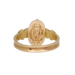 Victorian Scarab Ring-Charlotte Sayers Antique Jewellery