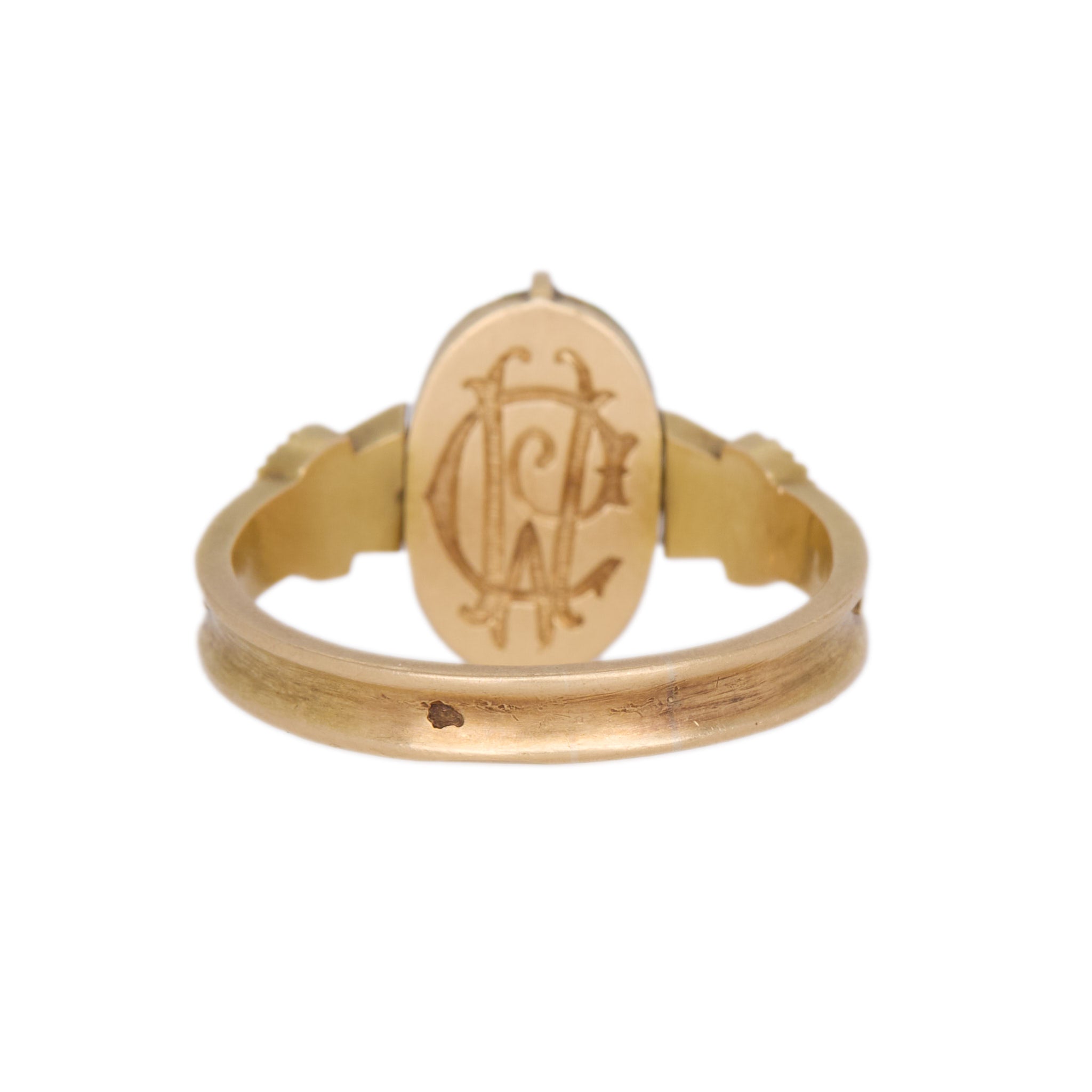 Victorian Scarab Ring-Charlotte Sayers Antique Jewellery