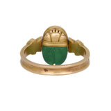 Victorian Scarab Ring-Charlotte Sayers Antique Jewellery