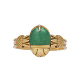 Victorian Scarab Ring-Charlotte Sayers Antique Jewellery