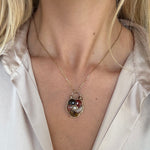 Victorian Scottish Hardstone Padlock Pendant-Charlotte Sayers Antique Jewellery