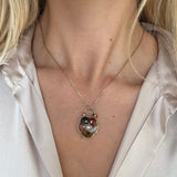 Victorian Scottish Hardstone Padlock Pendant-Charlotte Sayers Antique Jewellery