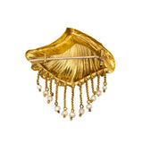 Victorian Shell Brooch