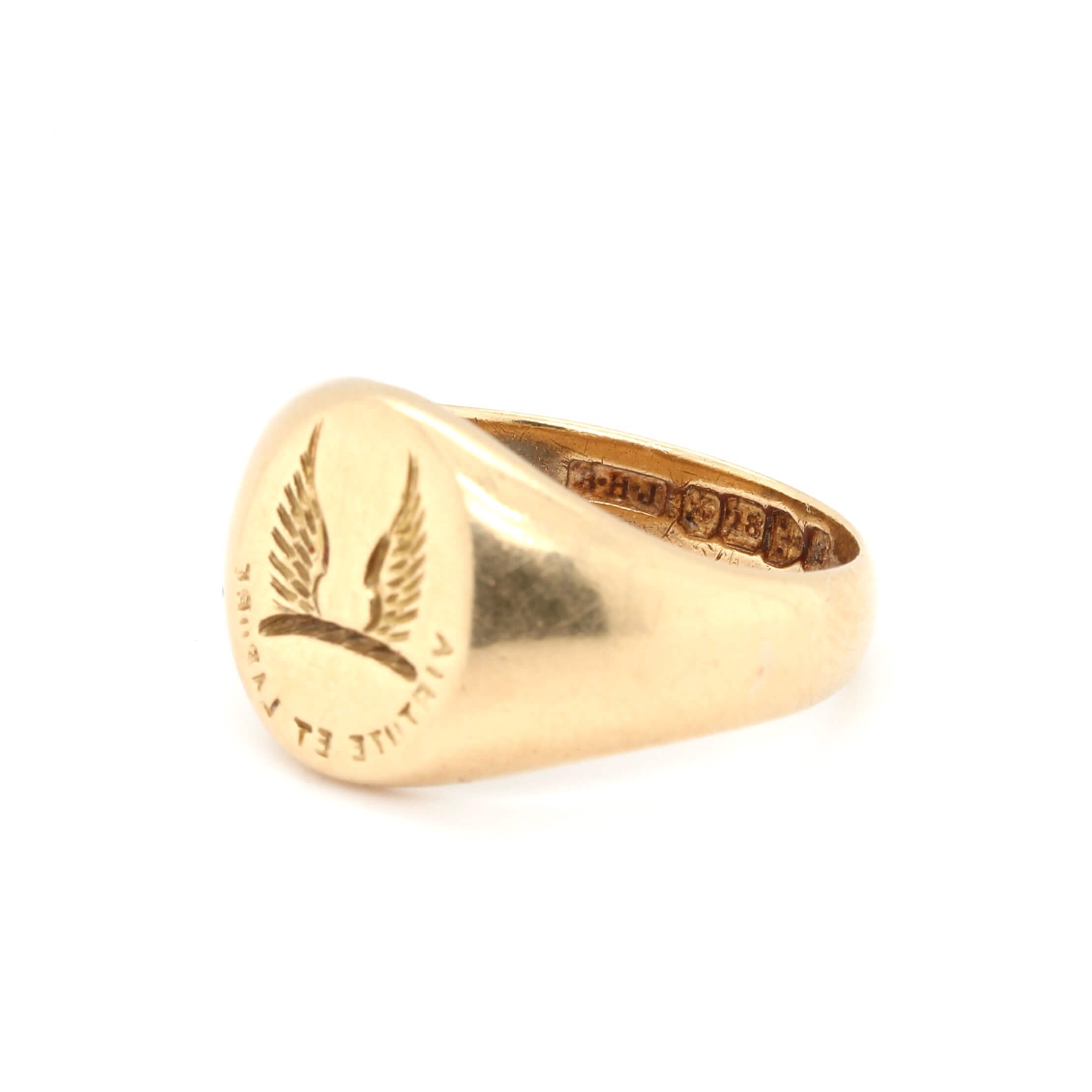 Victorian Signet Ring-Charlotte Sayers Antique Jewellery