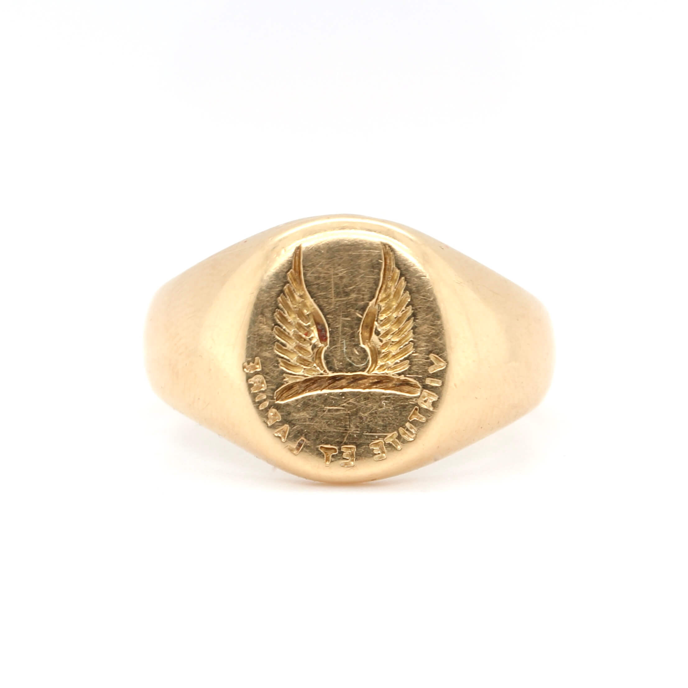 Victorian Signet Ring-Charlotte Sayers Antique Jewellery