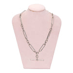 Victorian Silver Albert Chain-Charlotte Sayers Antique Jewellery