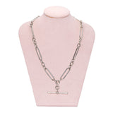 Victorian Silver Albert Chain-Charlotte Sayers Antique Jewellery