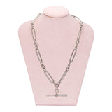 Victorian Silver Albert Chain-Charlotte Sayers Antique Jewellery