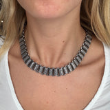 Victorian Silver Collar-Charlotte Sayers Antique Jewellery
