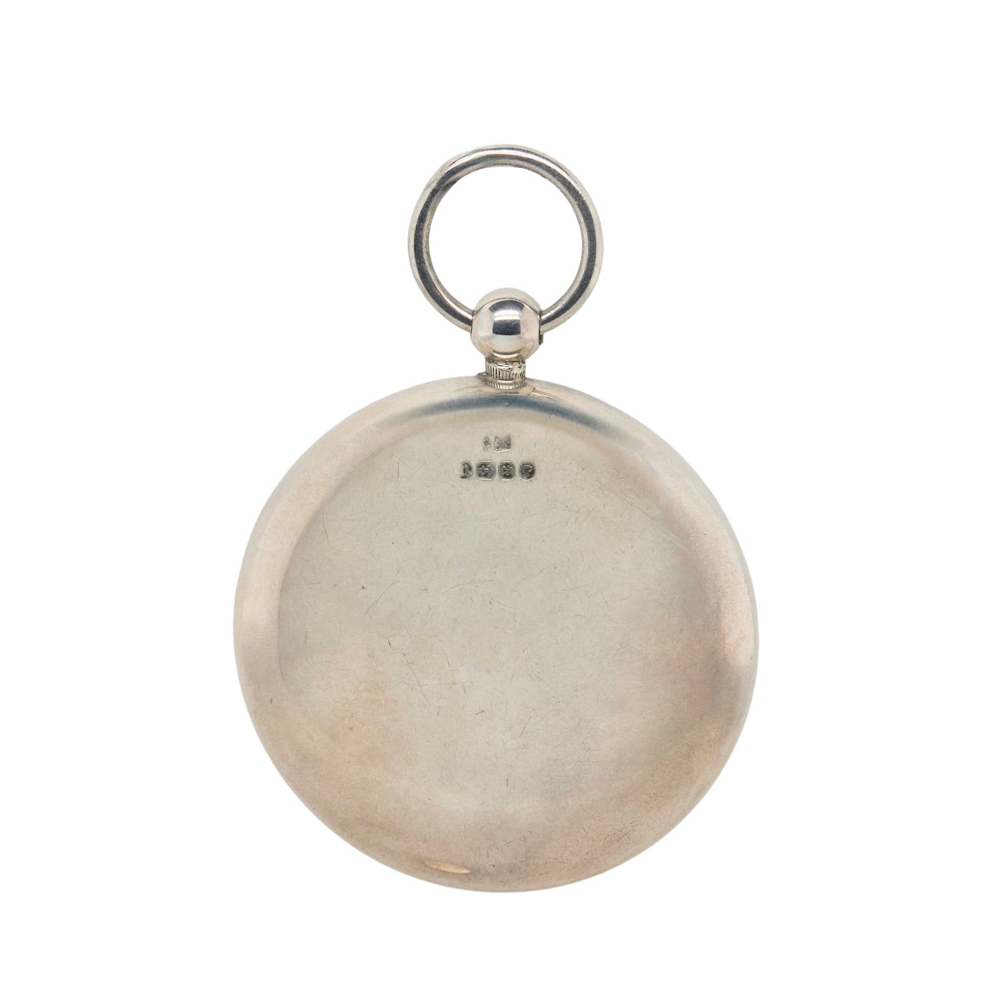 Victorian Silver Compass-Charlotte Sayers Antique Jewellery