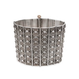 Victorian Silver Cuff Bracelet-Charlotte Sayers Antique Jewellery