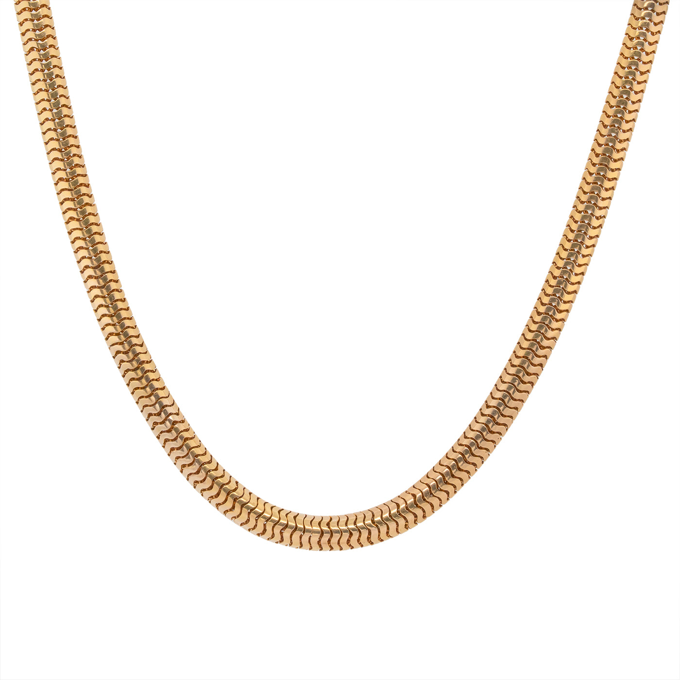 Victorian Snake Chain-Charlotte Sayers Antique Jewellery