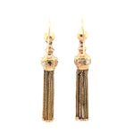 Victorian Tassel Earrings-Charlotte Sayers Antique Jewellery