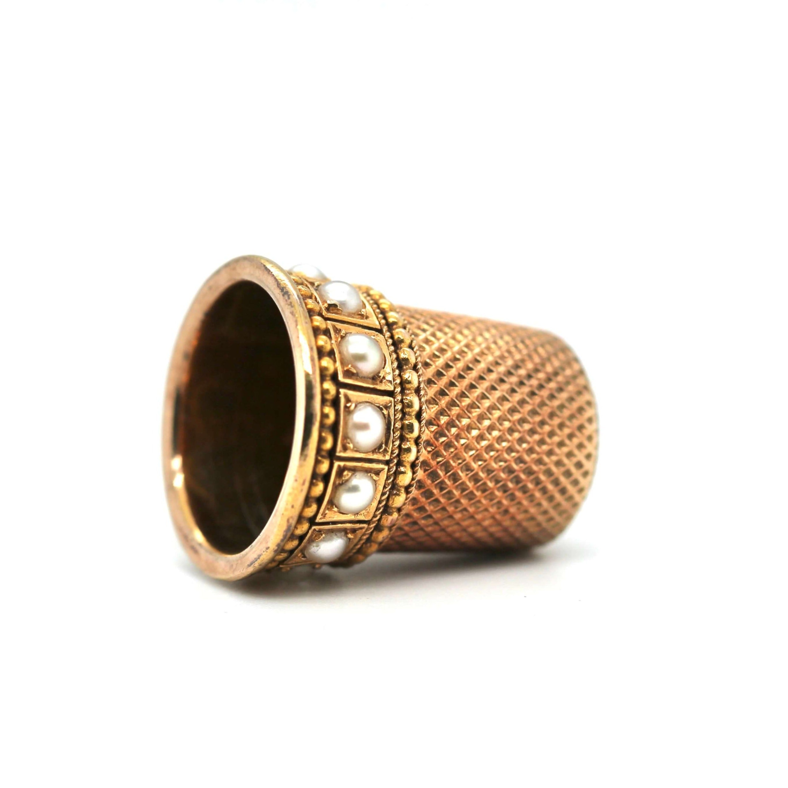 Victorian Thimble-Charlotte Sayers Antique Jewellery