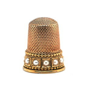 Victorian Thimble-Charlotte Sayers Antique Jewellery