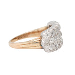 Victorian Three Row Ring-Charlotte Sayers Antique Jewellery