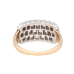 Victorian Three Row Ring-Charlotte Sayers Antique Jewellery