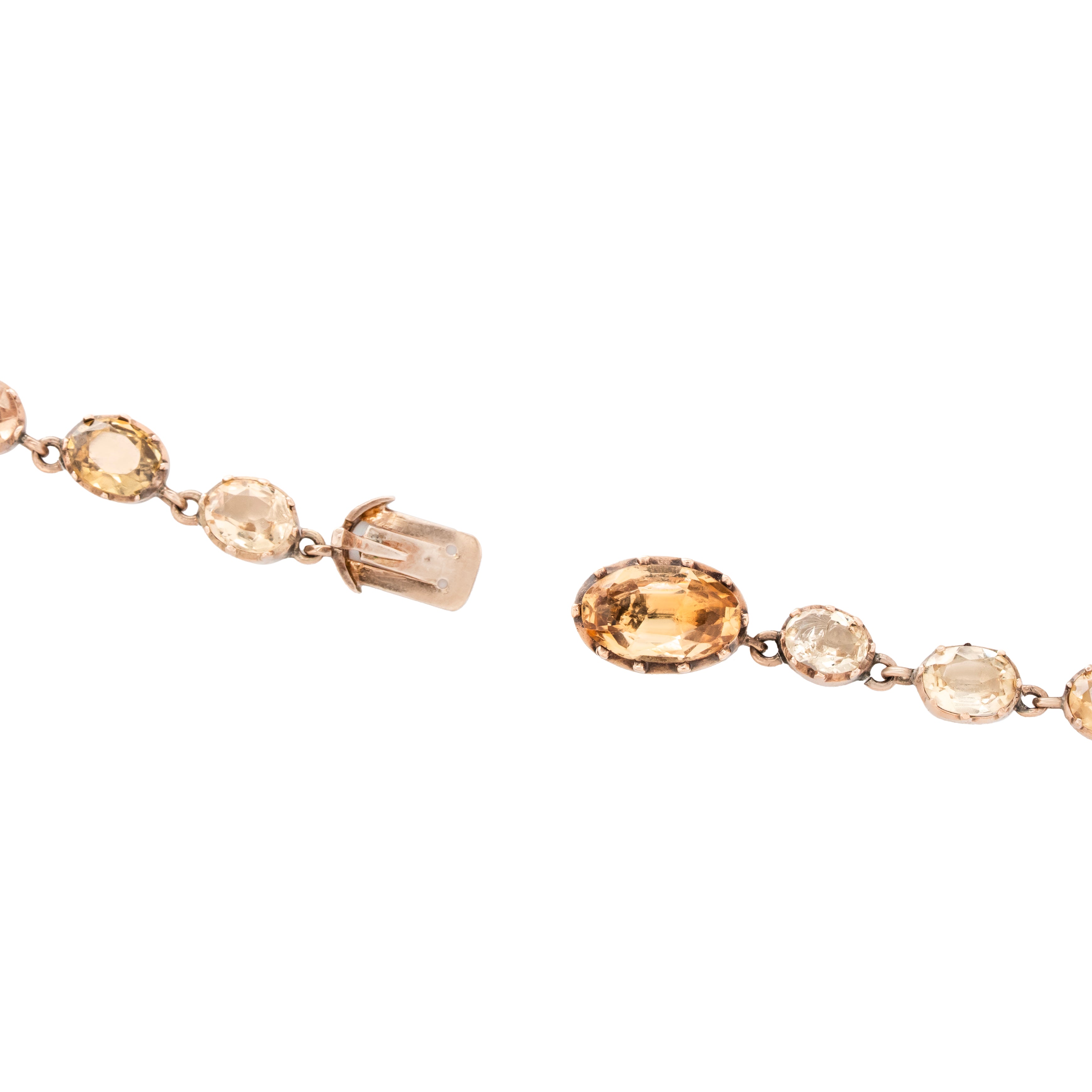 Victorian Topaz Rivière-Charlotte Sayers Antique Jewellery