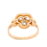 Victorian Trefoil Ring-Charlotte Sayers Antique Jewellery