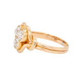Victorian Trefoil Ring-Charlotte Sayers Antique Jewellery