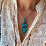 Victorian Turquoise Brooch / Pendant-Charlotte Sayers Antique Jewellery