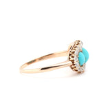 Victorian Turquoise Ring-Charlotte Sayers Antique Jewellery