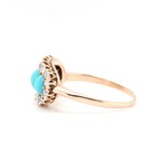 Victorian Turquoise Ring-Charlotte Sayers Antique Jewellery