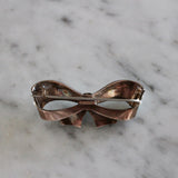 Victorian Turquoise and Natural Pearl Bow Suite-Charlotte Sayers Antique Jewellery