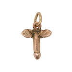 Victorian Winged Phallus Charm-Charlotte Sayers Antique Jewellery