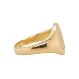 Vintage 18ct Gold Signet Ring-Charlotte Sayers Antique Jewellery