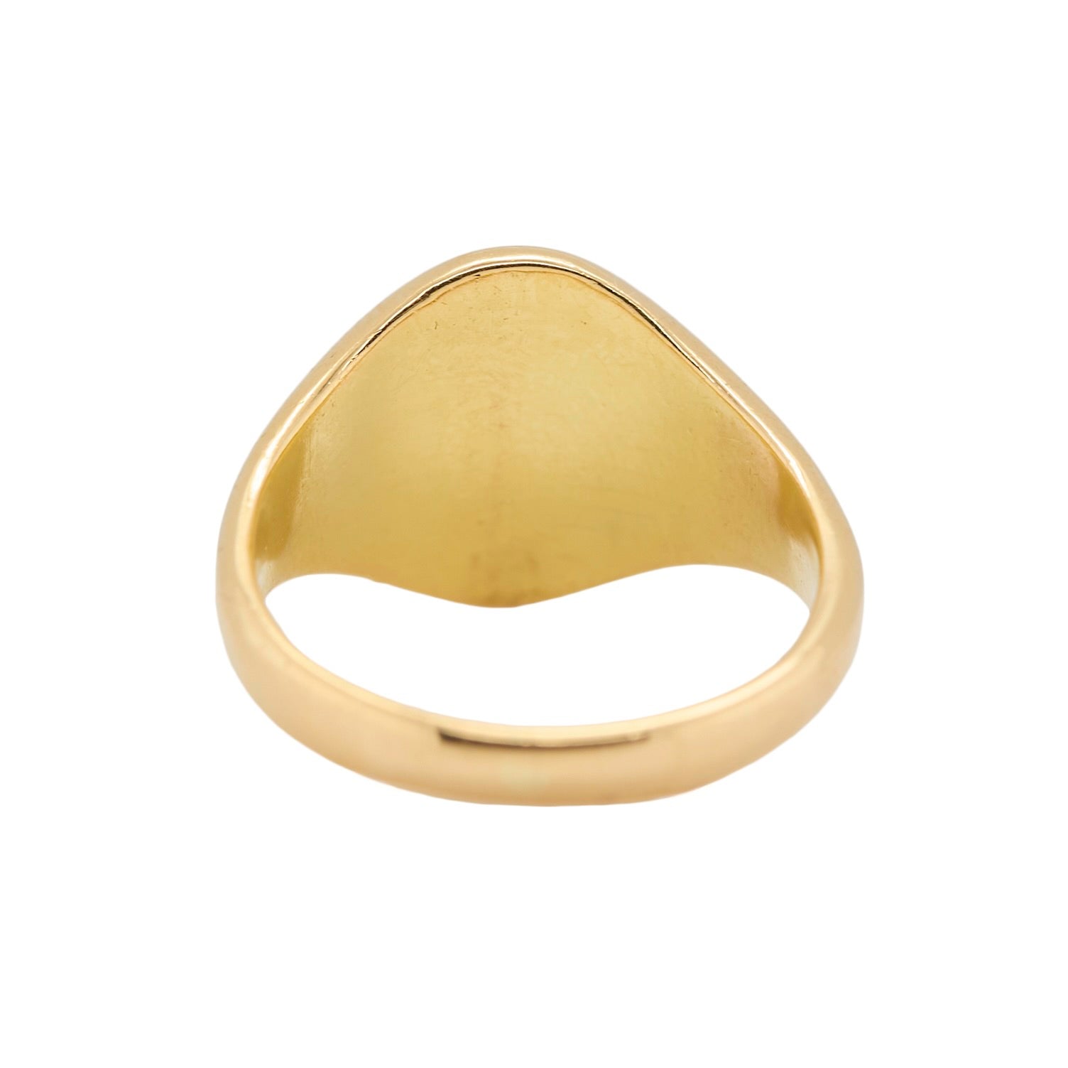 Vintage 18ct Gold Signet Ring-Charlotte Sayers Antique Jewellery