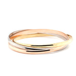 Vintage Cartier Trinity Bangle-Charlotte Sayers Antique Jewellery