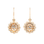 Vintage Diamond Earrings-Charlotte Sayers Antique Jewellery