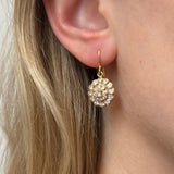 Vintage Diamond Earrings-Charlotte Sayers Antique Jewellery