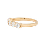 Vintage Diamond Five Stone Ring-Charlotte Sayers Antique Jewellery