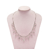 Vintage Diamond Necklace-Charlotte Sayers Antique Jewellery