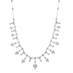 Vintage Diamond Necklace-Charlotte Sayers Antique Jewellery