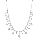 Vintage Diamond Necklace-Charlotte Sayers Antique Jewellery