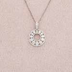 Vintage Diamond Pendant-Charlotte Sayers Antique Jewellery