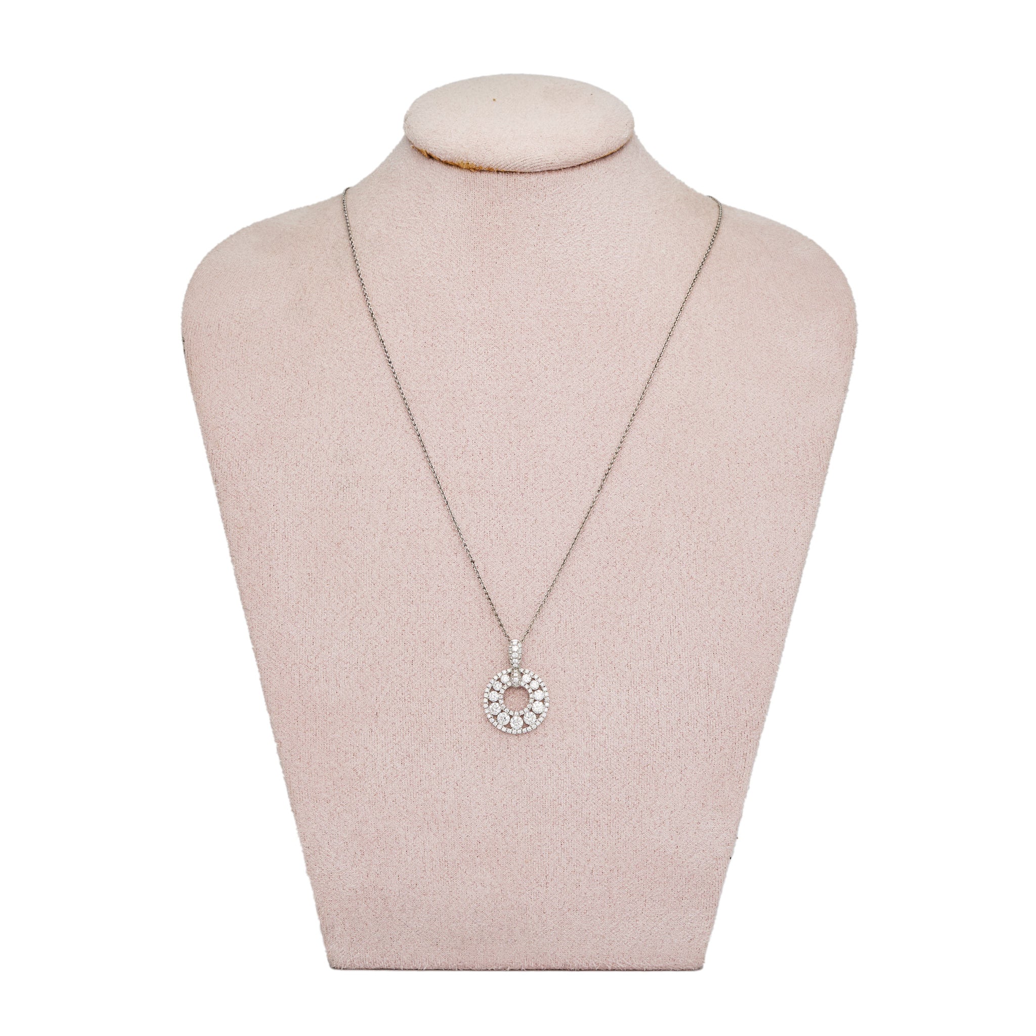 Vintage Diamond Pendant-Charlotte Sayers Antique Jewellery