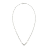 Vintage Diamond Tennis Necklace-Charlotte Sayers Antique Jewellery