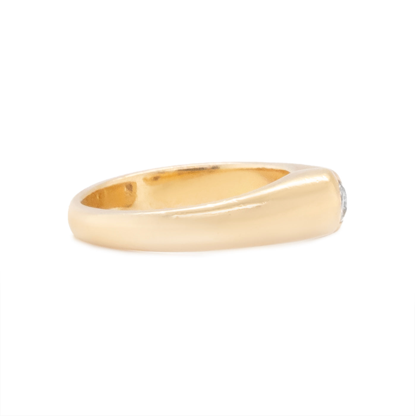 Vintage Diamond and Gold Ring-Charlotte Sayers Antique Jewellery